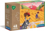 Pusle 3in1 Clementoni Animals 459431, 22 cm x 32 cm, 48 tk, mitmev&auml;rviline
