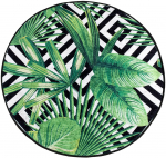 Vannitoa p&otilde;randamatt Foutastic Tropic 359CHL1457, mitmev&auml;rviline, 100 cm x 100 cm, &Oslash; 100 cm