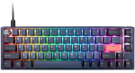 Juhtmega m&auml;nguklaviatuur Ducky One 3 Cosmic One 3 Cosmic Blue SF Cherry MX Silent Red, Inglise (US), must v./punane v.