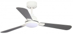 Laeventilaator koos lambiga CristalRecord Noe 85-303-18-111, 18 W, 1 tk