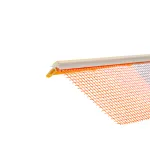 Profiil Briko su tinkleliu, 2400 mm x 80 mm x 70 mm