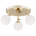 Valgusti lagi Argon Latina 1435, E14, 3 x 7 W, kuldne v.