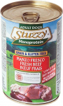 M&auml;rg koeratoit Stuzzy Monoprotein Adult, veiseliha, 0.4 kg