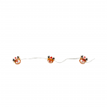 J&otilde;ulutuled, 1.2 m, kuldne, 10 LED