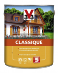 Puidu immutusvahend V33 Classique, kollakas/hele tamm, 2.5 l