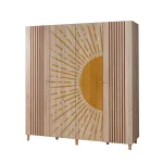 Riidekapp Kalune Design Loni 4 971, pruun v., 52 cm x 180 cm x 192 cm