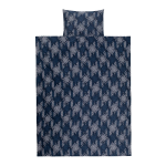 Voodipesukomplekt Domoletti Navaro D-1068, sinine v., 50 x 70 cm, 140 x 200 cm, 2 tk