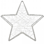 J&otilde;uludekoratsioon "T&auml;rn" Springos CL4128 LED-valgustusega, 30 cm, 30 cm, l&auml;bipaistev