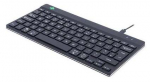 Juhtmega arvutiklaviatuur R-Go Tools Compact Break QWERTY, Inglise (UK), must v.