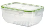 Konteiner toidu jaoks Ambition Gusto, 1.4 l, 14.5 cm x 19.5 cm, l&auml;bipaistev v./roheline v.