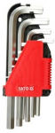 Kuuskantv&otilde;tmete komplekt Yato YT-0508, kuusnurkne, 18 cm, 10 tk