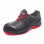 T&ouml;&ouml;saapad meeste Panda Safety Nuovo Strada S1 SRC, ilma s&auml;&auml;reosata, ilma soojenduseta, must v./punane v., 40 suurus