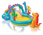 T&auml;ispuhutav m&auml;nguv&auml;ljak Intex Dinoland 57135NP, 333 cm x 229 cm