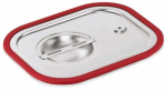Toidukate, marmiidi jaoks Was GN 1/2, 32.5 cm x 26.5 cm, h&otilde;be v./punane v., roostevaba teras/silikoon