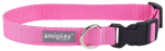 Kaelarihm koertele Amiplay Popular, roosa, 200 - 350 mm x 15 mm, S