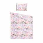 Voodipesukomplekt Domoletti Percale Blush Spring, roosa v., 50 x 70 cm, 140 x 200 cm, 2 tk
