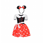 Kost&uuml;&uuml;m lastele Jokomisiada Minnie Mouse ZA5280, valge v./must v./punane v., L/XL