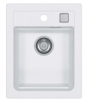 K&ouml;&ouml;givalamu Alveus Atrox 10, graniit, 50 cm x 40 cm x 19.5 cm, valge