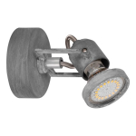 Valgusti seinale Britop Concreto, GU10, 1 x 50 W