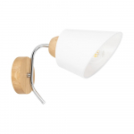 Valgusti seinale Spot-Light Mette, E27, 1 x 40 W, kroom v./tamm v.