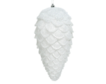 J&otilde;ulupuu ehe Pinecone, valge v., 26.5 cm, plastik