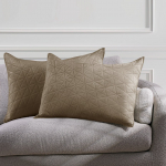 Dekoratiivpadjap&uuml;&uuml;r Restilo Laila, kreemjasvalge, 50 cm x 70 cm, 2 tk