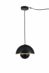 Valgusti rippuv Domoletti ARDU, E27, 1 x 40 W, must v.