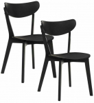 Toolide komplekt Homla Vieri 241517, matt, must v., 46.5 cm x 54 cm x 75.5 cm, 2 tk