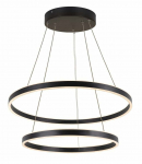 Valgusti rippuv SLV One Double PD Dali, LED, 3000 - 4000 &deg;K, 2 x 55 W, must v.