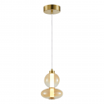 Valgusti lagi Milagro Daphne, LED, 3000 &deg;K, 1 x 12 W, kuldne v.