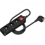 Pikendusjuhe Retlux, RPC 18B, 3G1.0, 1.5 m, IP20, 3 pesa