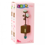 Konstruktor Lean Toys Mini Cotton Flower Branch, 392 tk, pruun v.