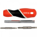 Kruvikeeraja ja otsiku komplekt Yato YT-25971 YT-25971, lame, 18 cm, 3.5 cm
