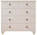 Kummut Kalune Design Ecem, valge matt v., 86 cm x 90 cm x 40 cm