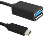 Juhe Qoltec USB / USB USB 3.0, USB 3.1, 0.5 m, must v.