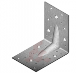 Kinnitusnurk Arras, 140 mm x 140 mm x 90 mm x 3 mm, tugevdatud
