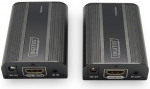 Pikendusjuhe Digitus Extender AV HDMI, must v.
