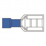Klemm Electraline, 6,35 mm&sup2;, sinine, 10 tk