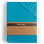 Voodilina Restilo Amber, sinine, 140 x 200 cm, kummiga