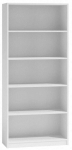 P&otilde;randariiul Onyx Shelf Unit, valge, 80 cm x 30 cm x 182 cm