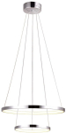 Valgusti rippuv Candellux Lune 32-64769, LED, 4000 &deg;K, 2 x 40 W, kroom v. / kroom v., 50 x 50 cm
