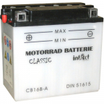 Aku IntAct CB16B-A, 12 V, 16 Ah, 160 A