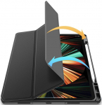 Tahvelarvuti &uuml;mbris Dux Ducis Toby Ipad Pro 12,9 (2021/2022), must v., 12.9"