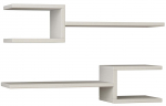 Seinariiul Kalune Design Fork 855DTE1662, valge v., 17.5 cm x 22 cm x 75 cm