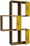 Seinariiul Kalune Design Flora 845HCT1603, kollane v./p&auml;hklipuu v., 112.6 cm x 20 cm x 50 cm