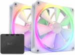 &Otilde;hkjahuti korpusele NZXT F140 RGB 2-Pack + Controller, 140 mm x 140 mm