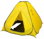 &Uuml;hekohaline telk Akara F2F Standart, kollane, 200 cm x 200 cm x 150 cm