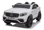 Laste elektriauto Lean Toys Mercedes GLC 63S, valge v.