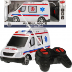 Rc auto Mega Creative Friction Car Ambulance 24/48, valge v.