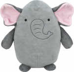 M&auml;nguasi koerale, pehme Trixie Elephant 36023, 27 cm, hall